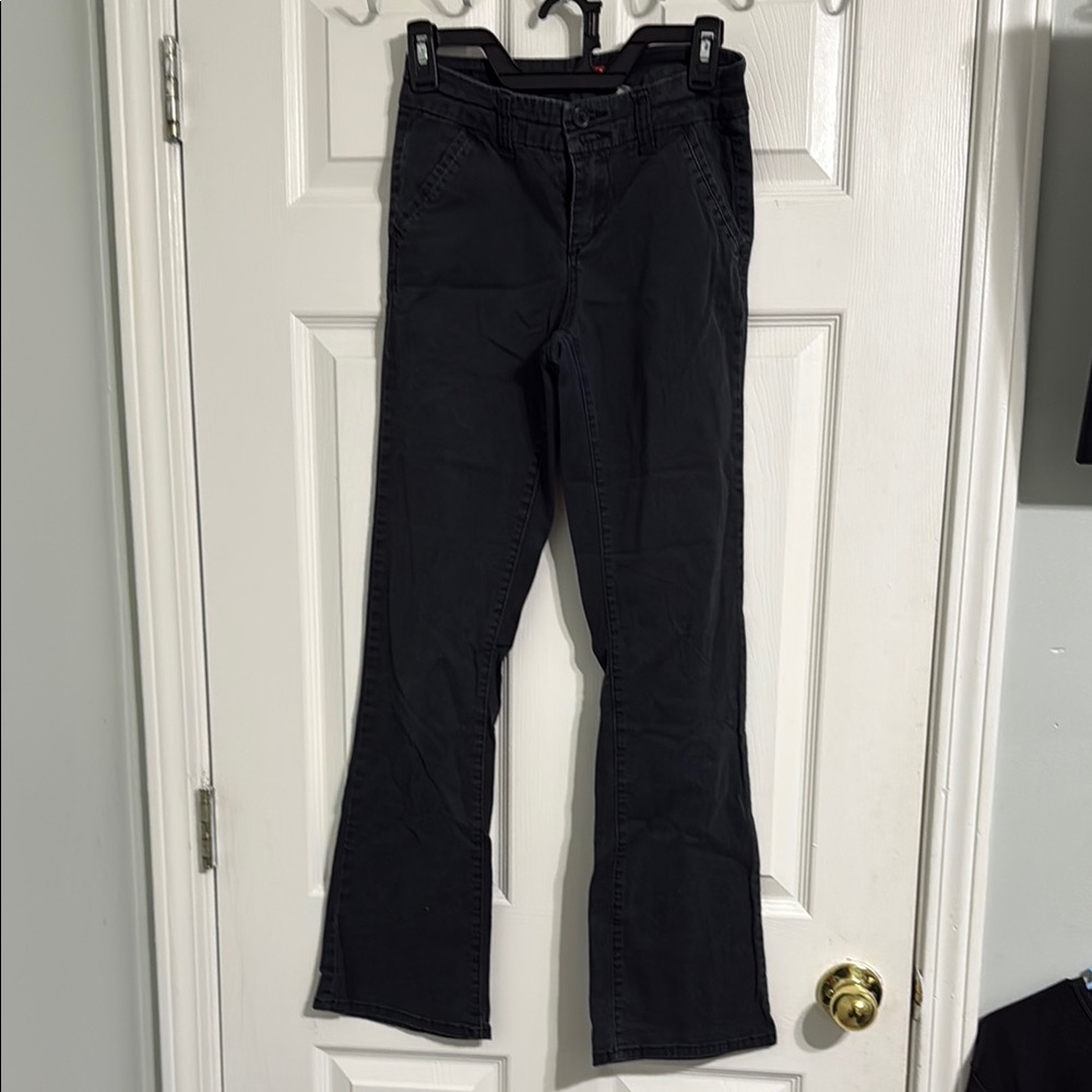 UNIONBAY Black Straight Leg Pants